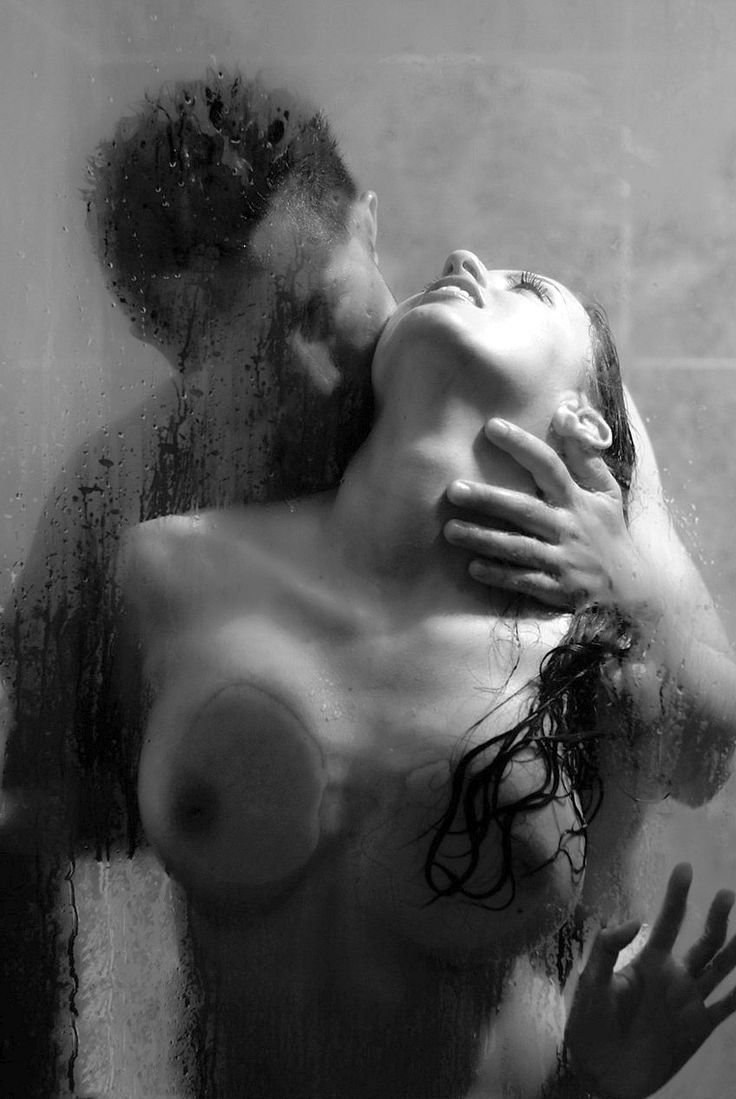 Passion in the shower