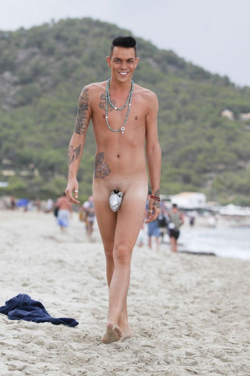 Guys not beach without panties