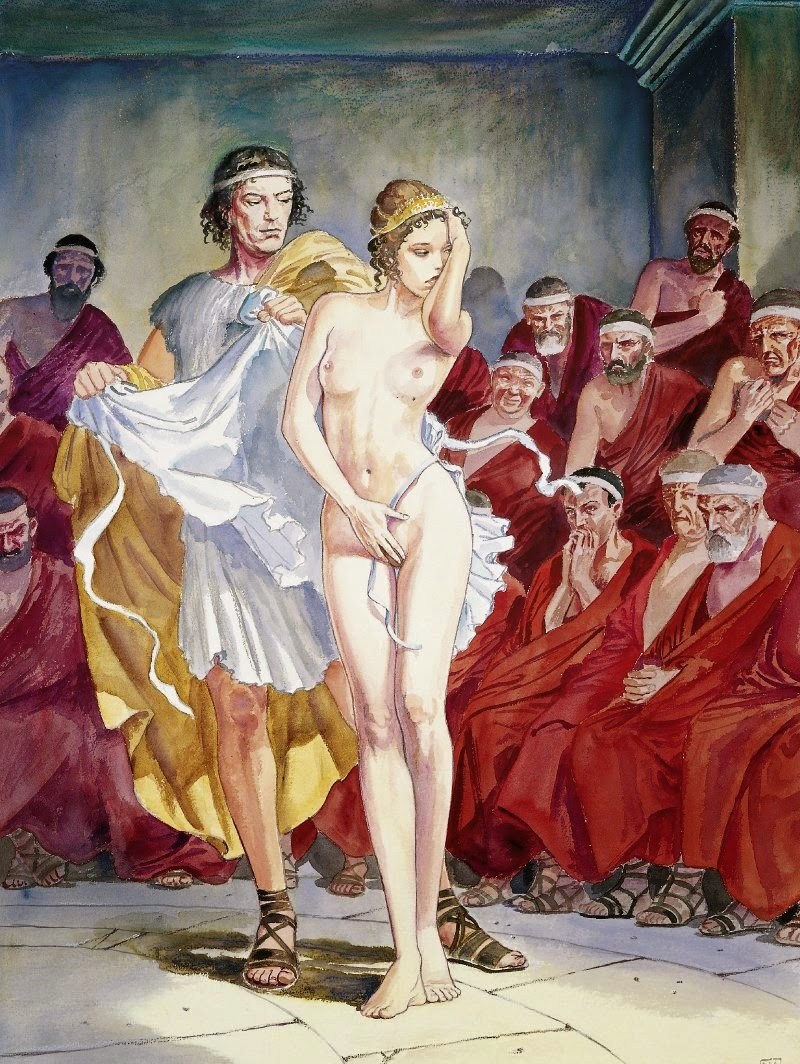 Geter Frin in front of the Areopagus