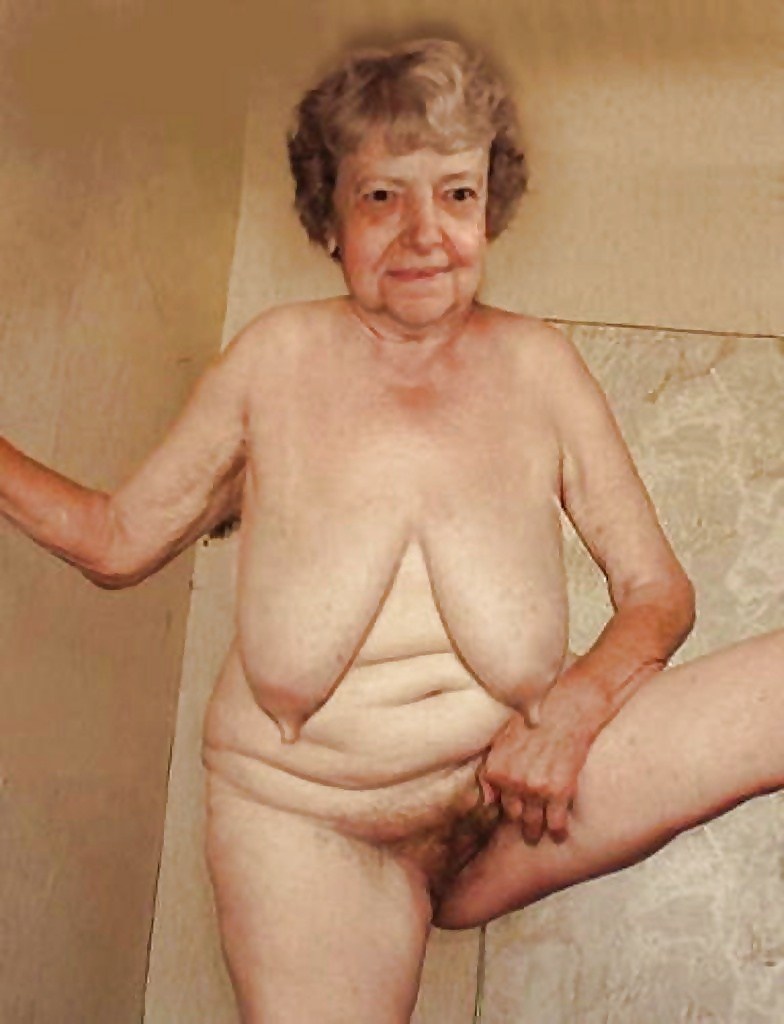 Photos of naked old women with hair
