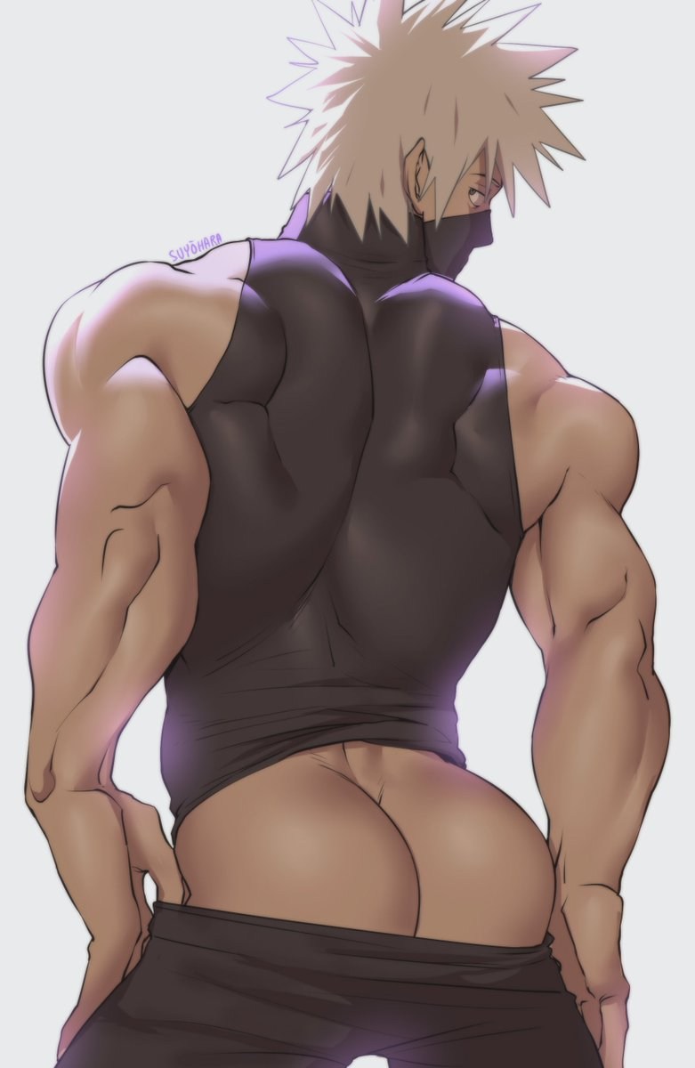 Naked pumped kakashi