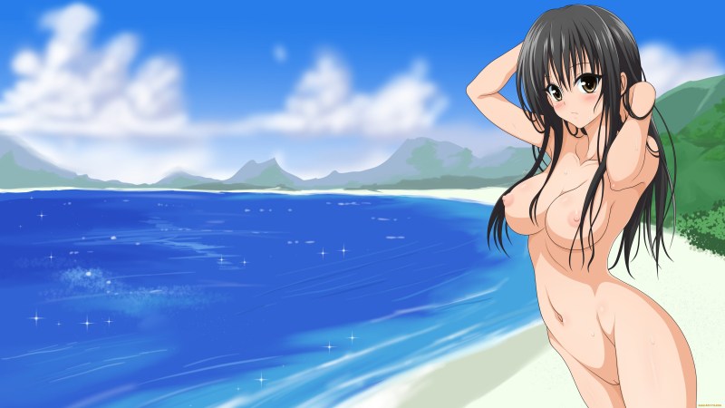 Anime erotic beach