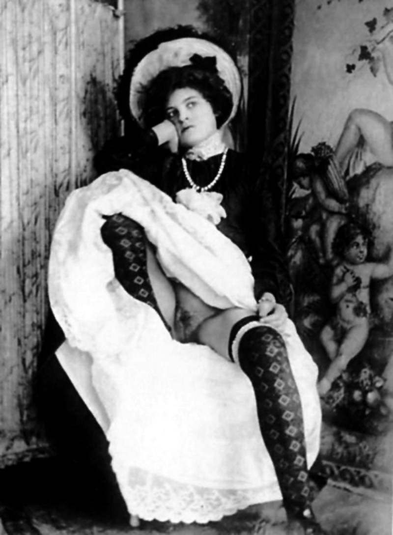 Pornographic pictures of the 19th century Women