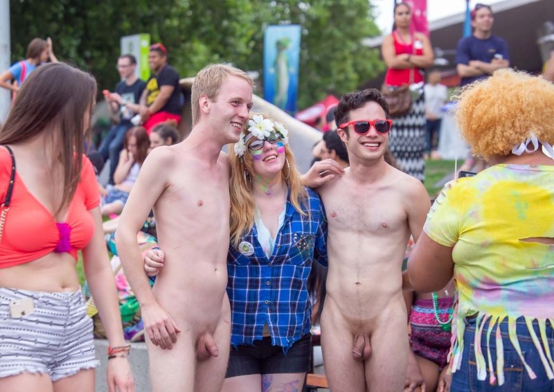 Party of exhibitionists