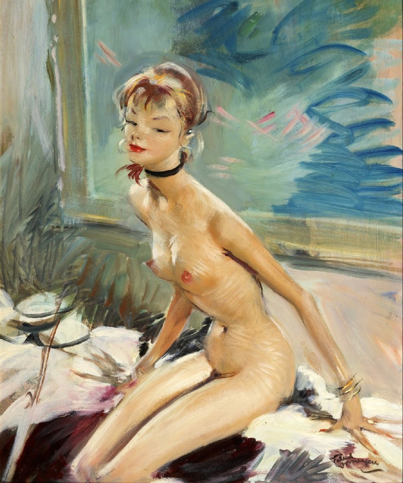 Artist Jean-Gabriel Domergue 1889 1962 Ero
