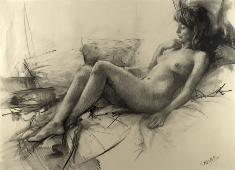 Vicente redono painting nude