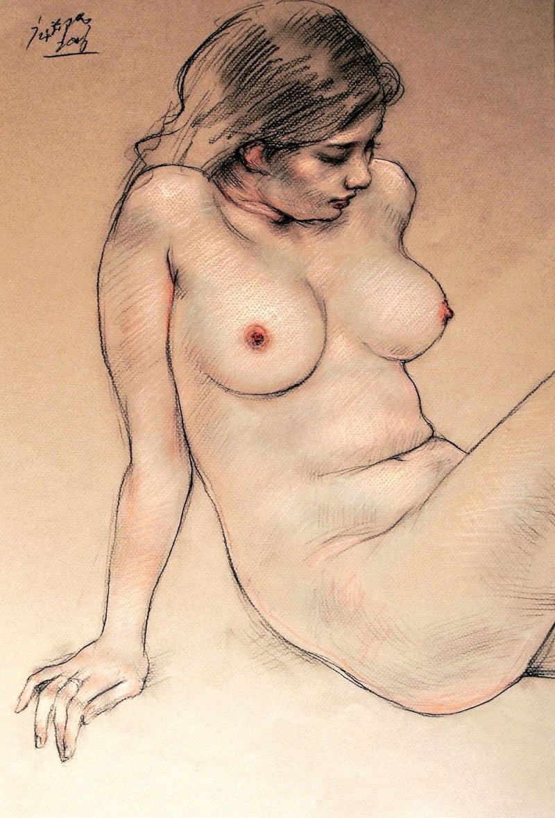 Zinaida Serebryakova sleeping model