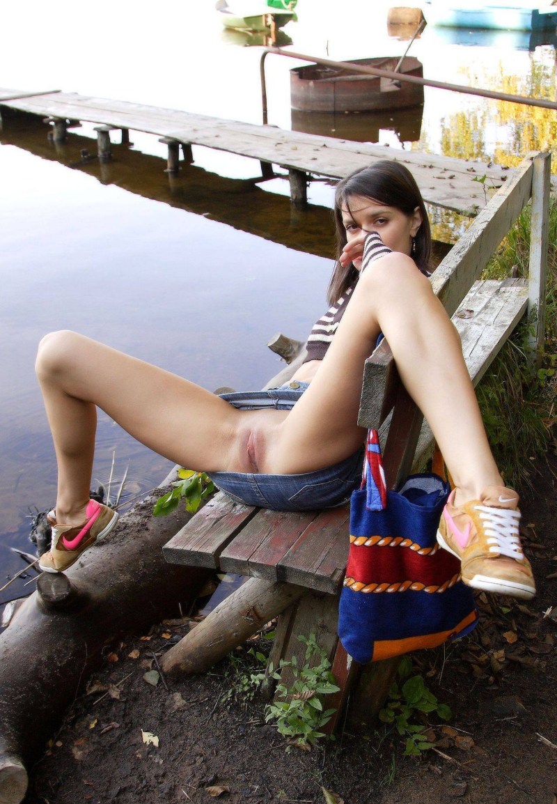 Russian girls without panties