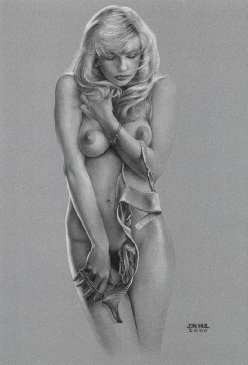 Boris Lopez drawings Naked