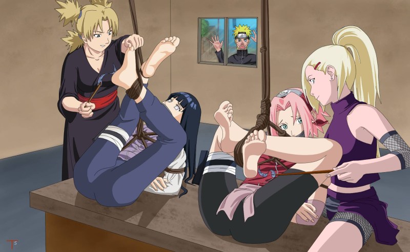 Naruto sakura tickling hentai