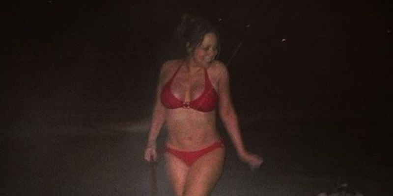 Evgenia Vasilieva in a swimsuit