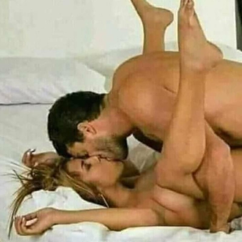 Girls in the missionary pose