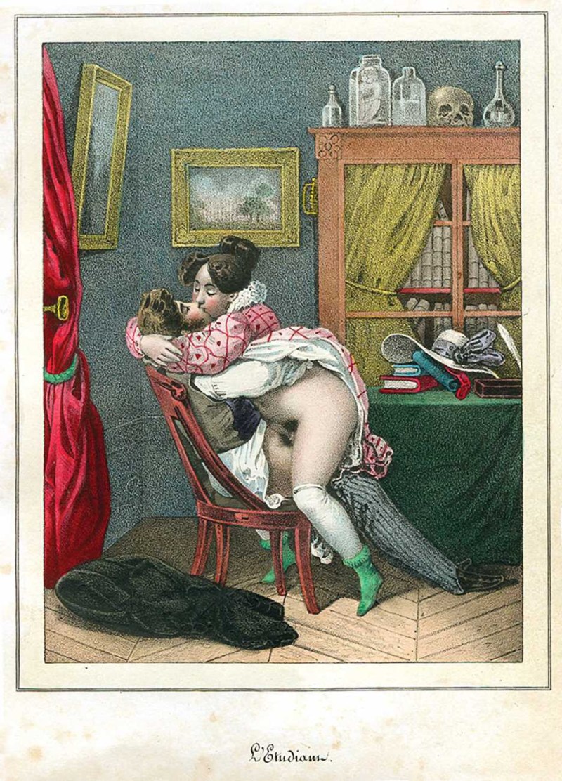 Ancient erotic cards