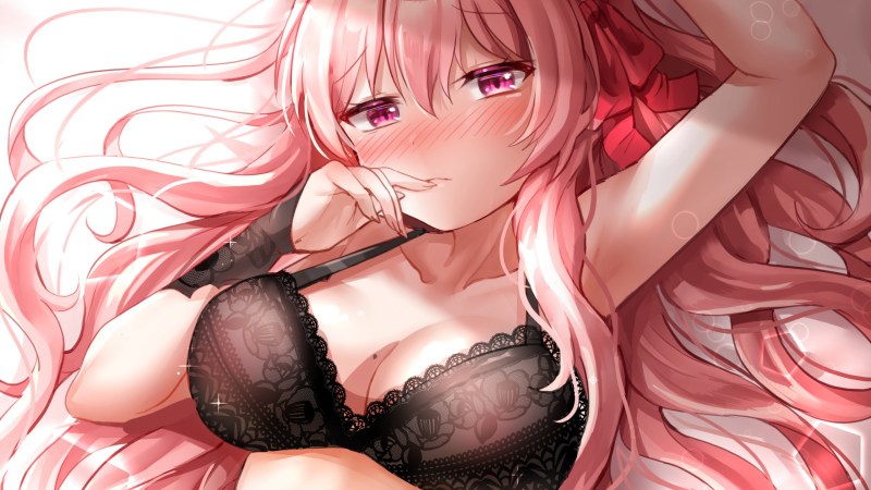 Anime boobs on the desktop