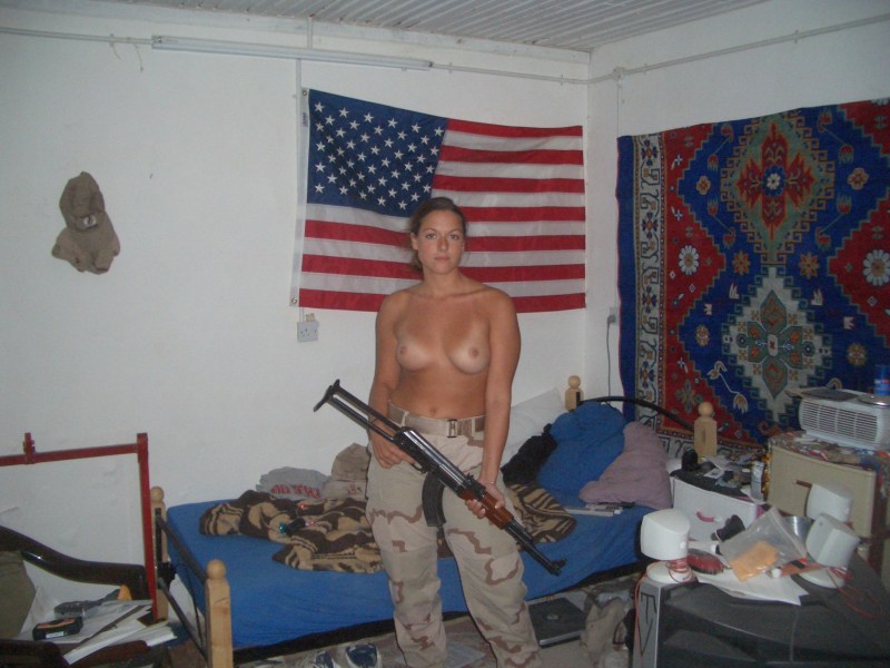 Women's barracks in the army of nude