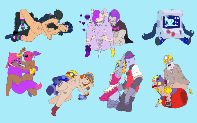 XXX Bravl Stars Mortis and Bibi