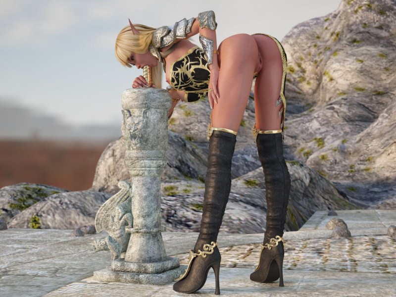 Elves without panties