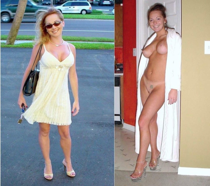 Celebrities are dressed and undressed