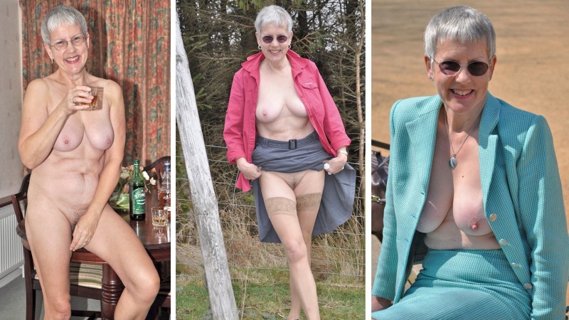 Beautiful grandmothers stripped