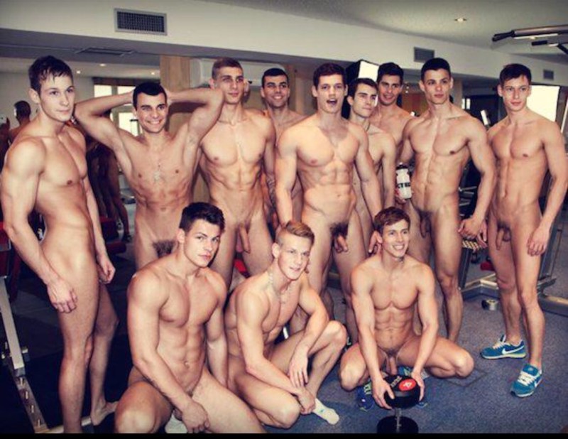 Many beautiful naked guys