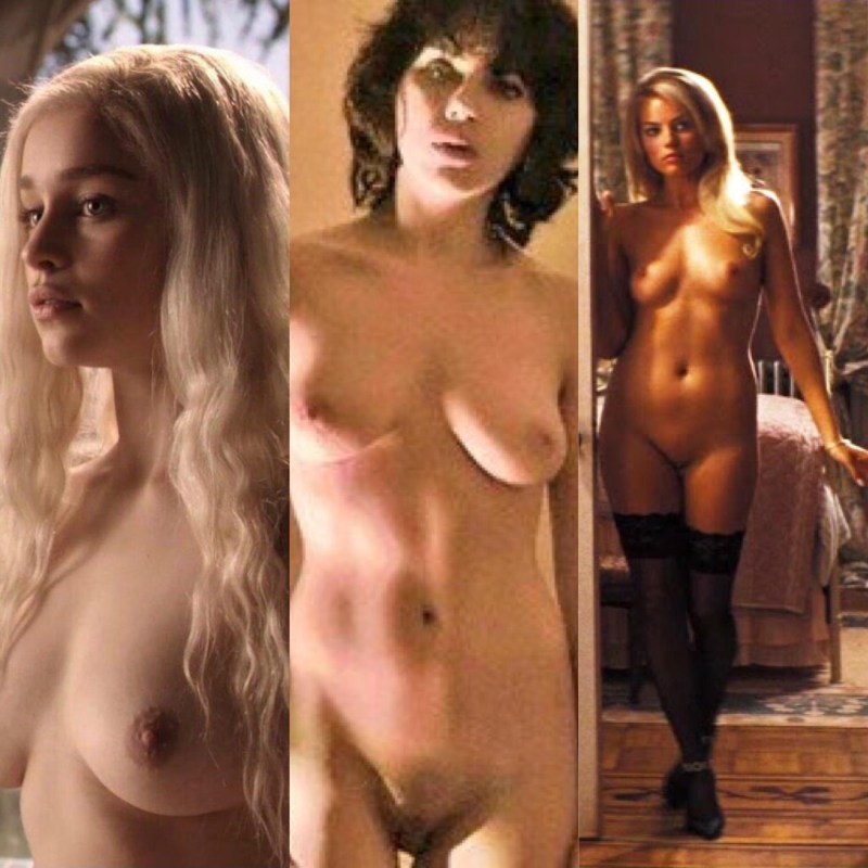 Emma Stone and Margo Robbie Nude