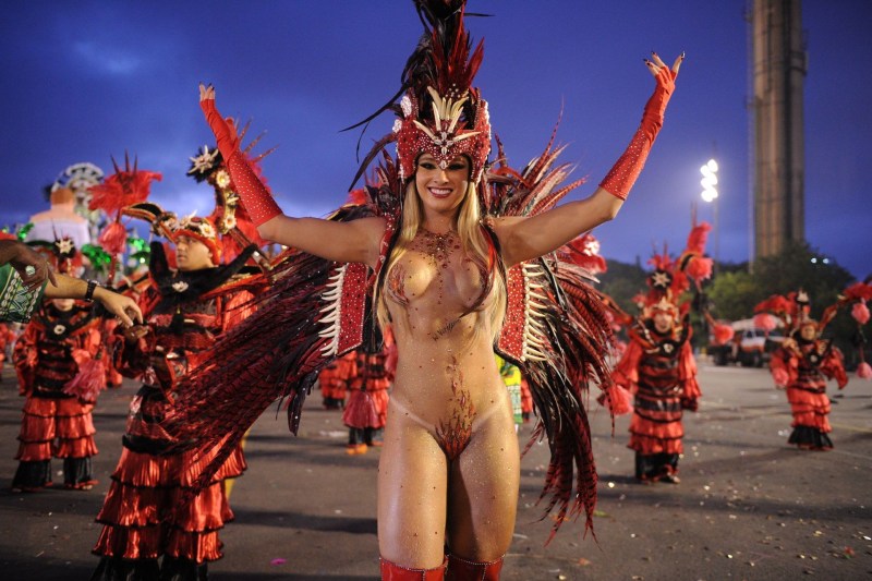 Topless Carnival in Rio