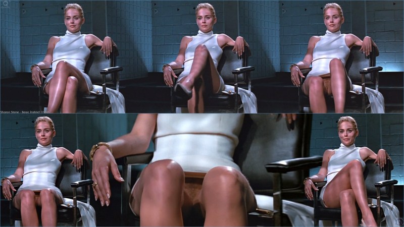 Naked Sharon Stone Basone Instinct