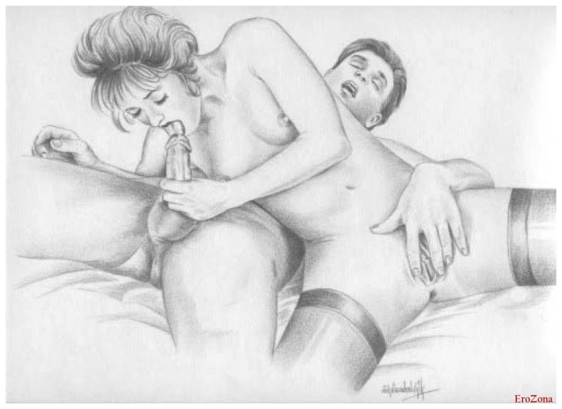 Erotic drawings masturbation