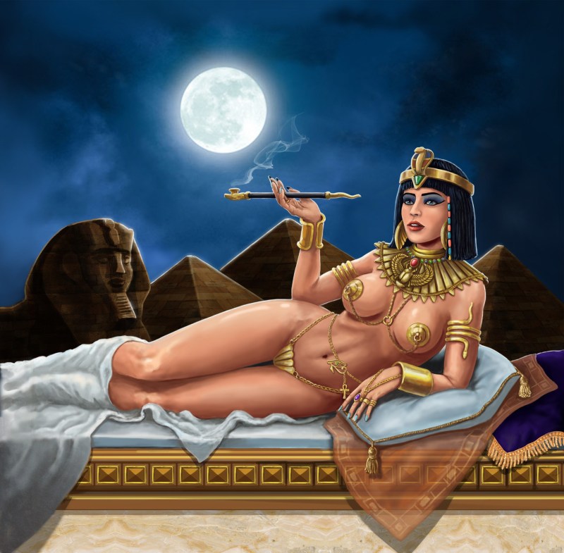 Cleopatra in the Hentai space with Cleo