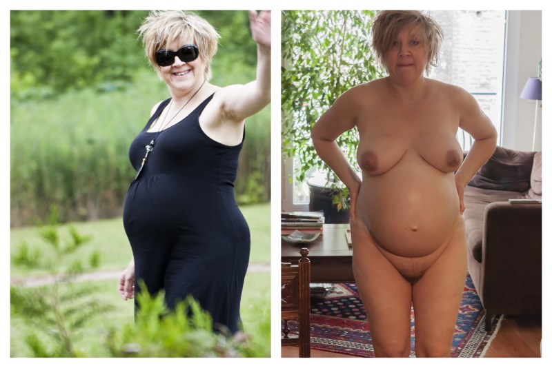 Women 60 years old and striped