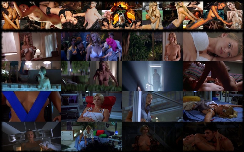 Natasha Henstridge striptease