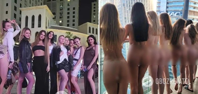 Scandalous with nu photosessia in Dubai