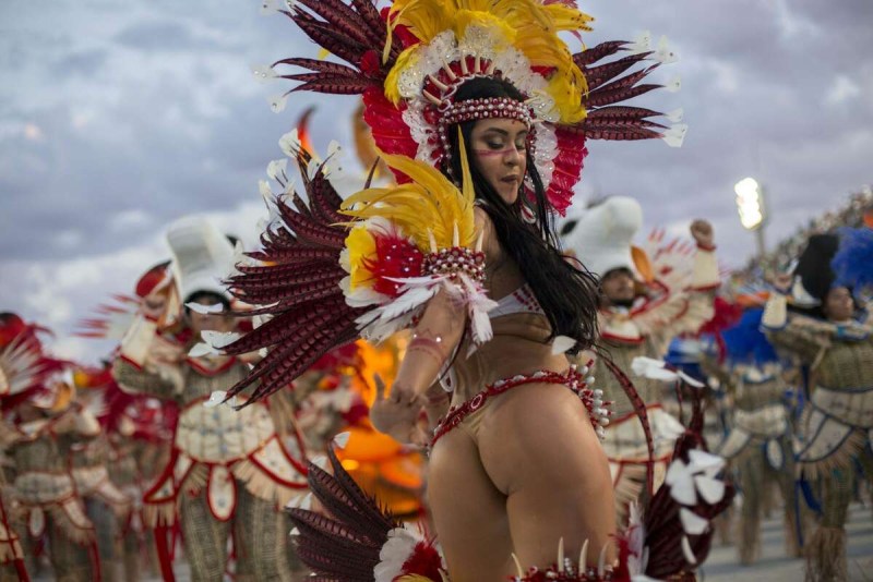 Brazilian carnival naked