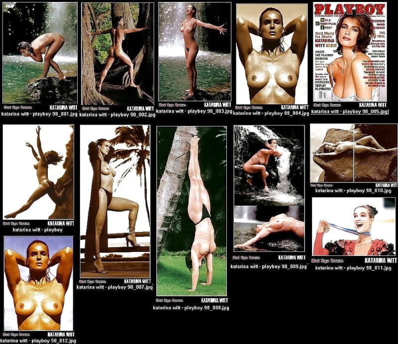 Katarina Witt Naked in Playboy magazine 1998