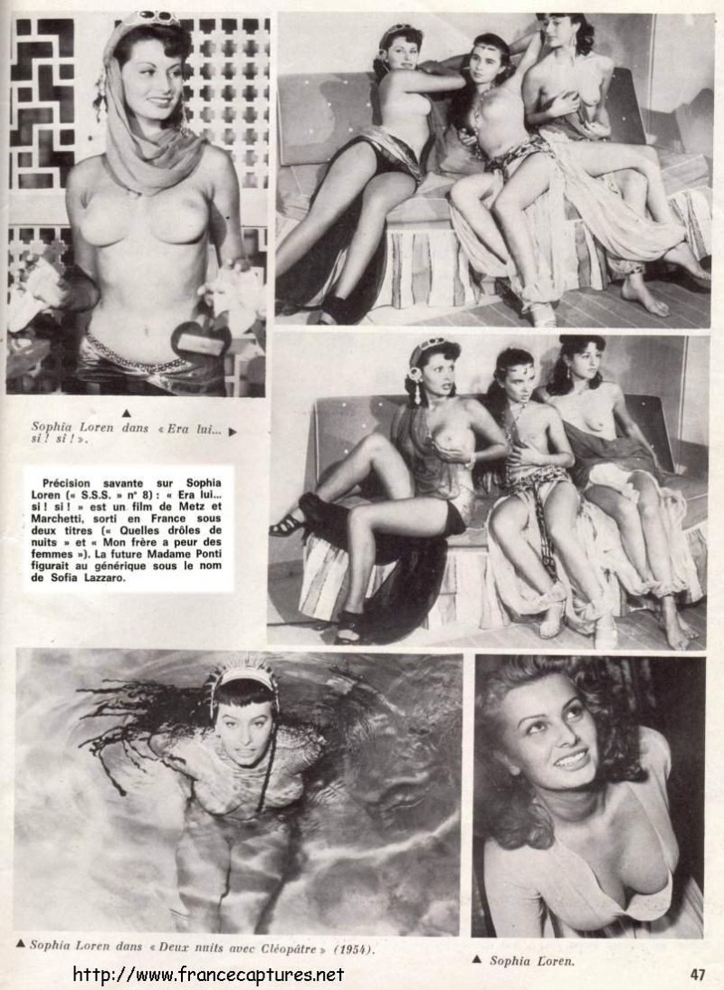 71 - Summer Sophia Loren poses naked