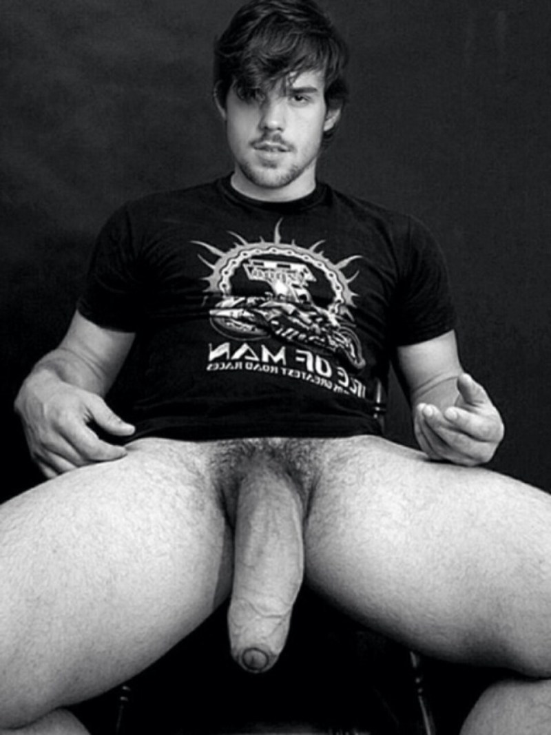 Naked men with huge members