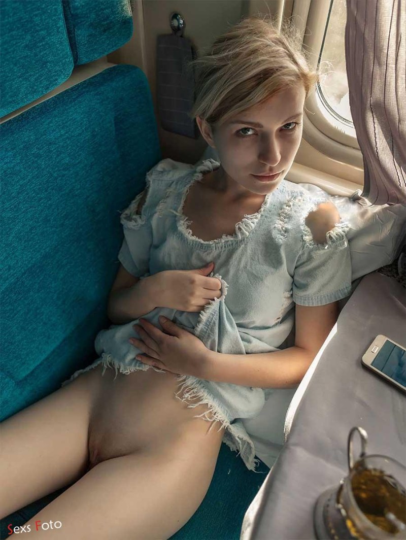 Kiselev Pavel on a train