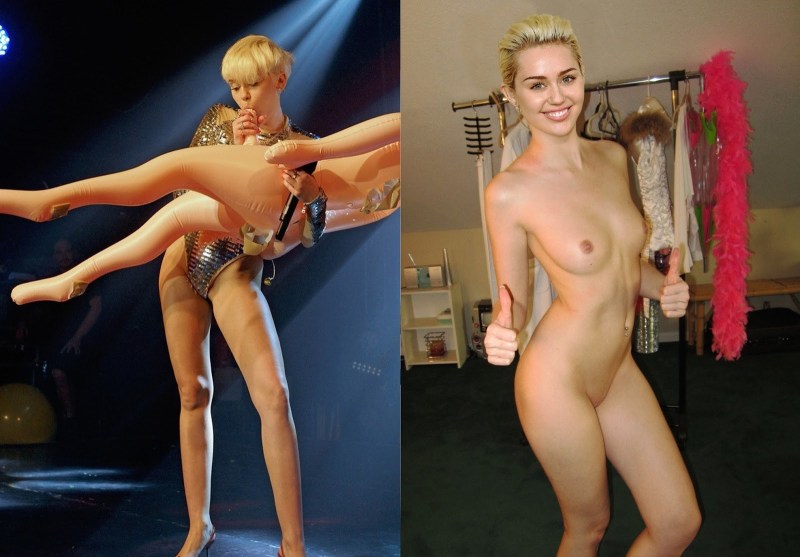 Miley Cyrus Naked Fake