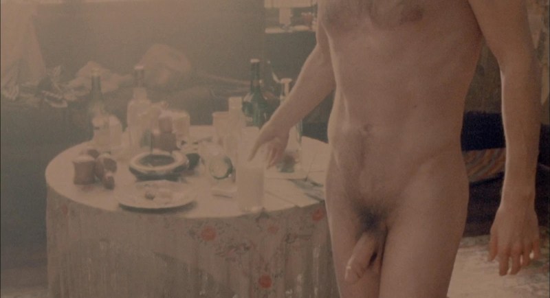 Ben Willishu with a naked member without panties