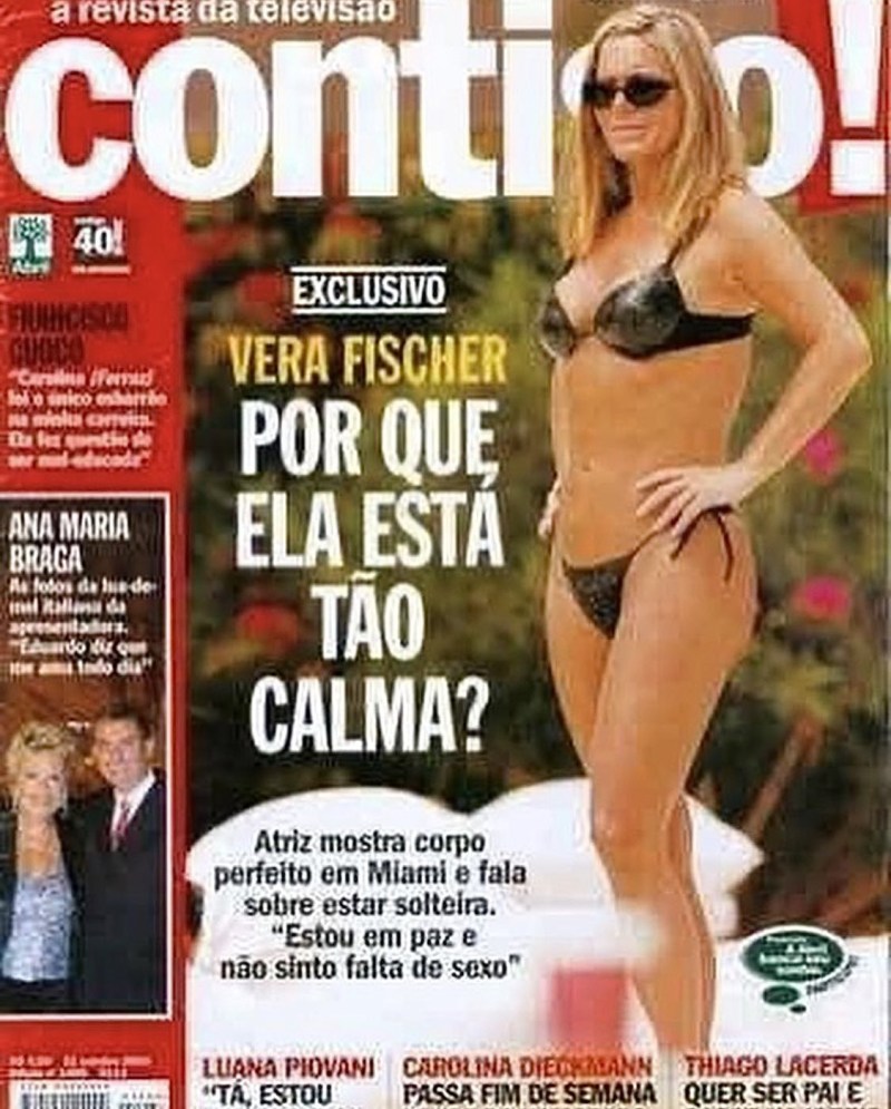 Vera Fisher photo hot for magazines