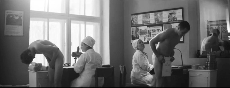 Naked guys at the medical board