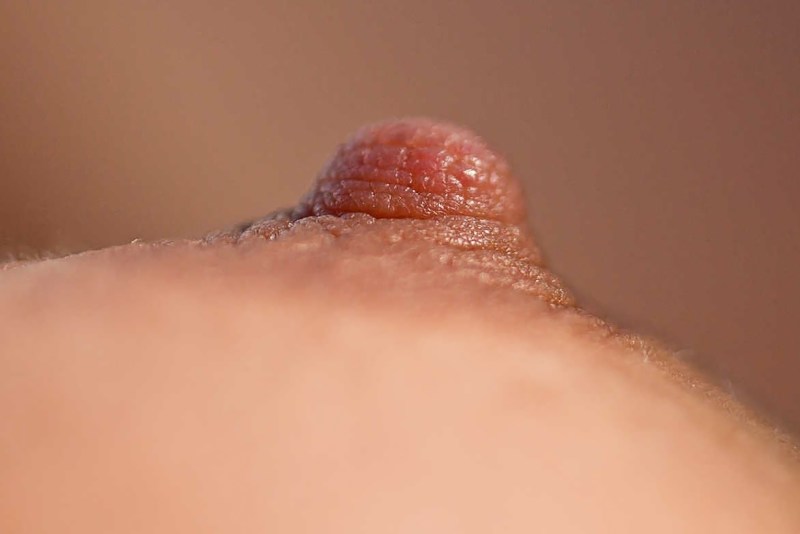 Women's nipple macro