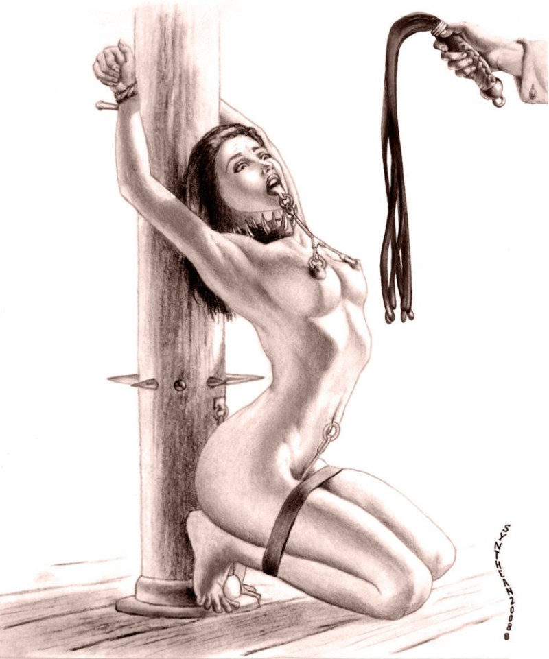 Graphic image of BDSM