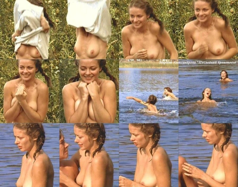 Marina Alexandrova Naked in the film Last armored train