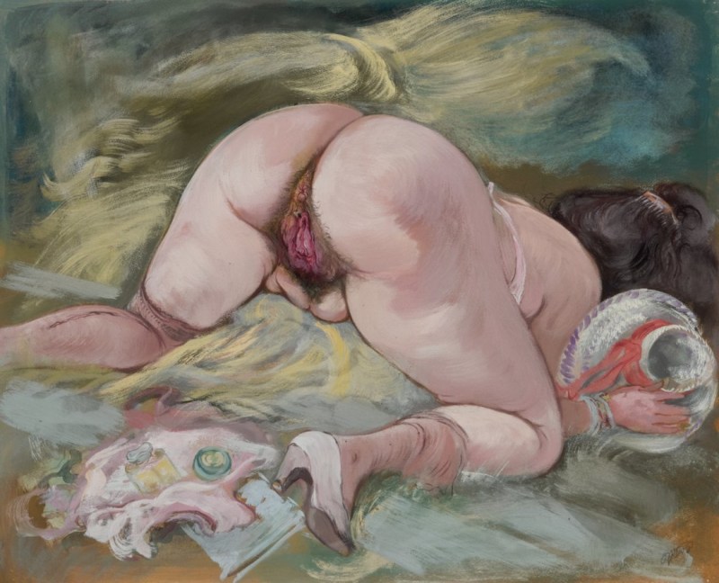 Vagina in modern painting