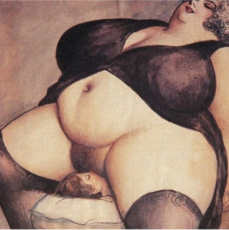 Erotic paintings with bbw