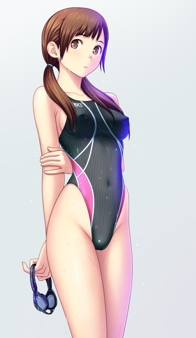 Hentai tight -fitting swimsuit
