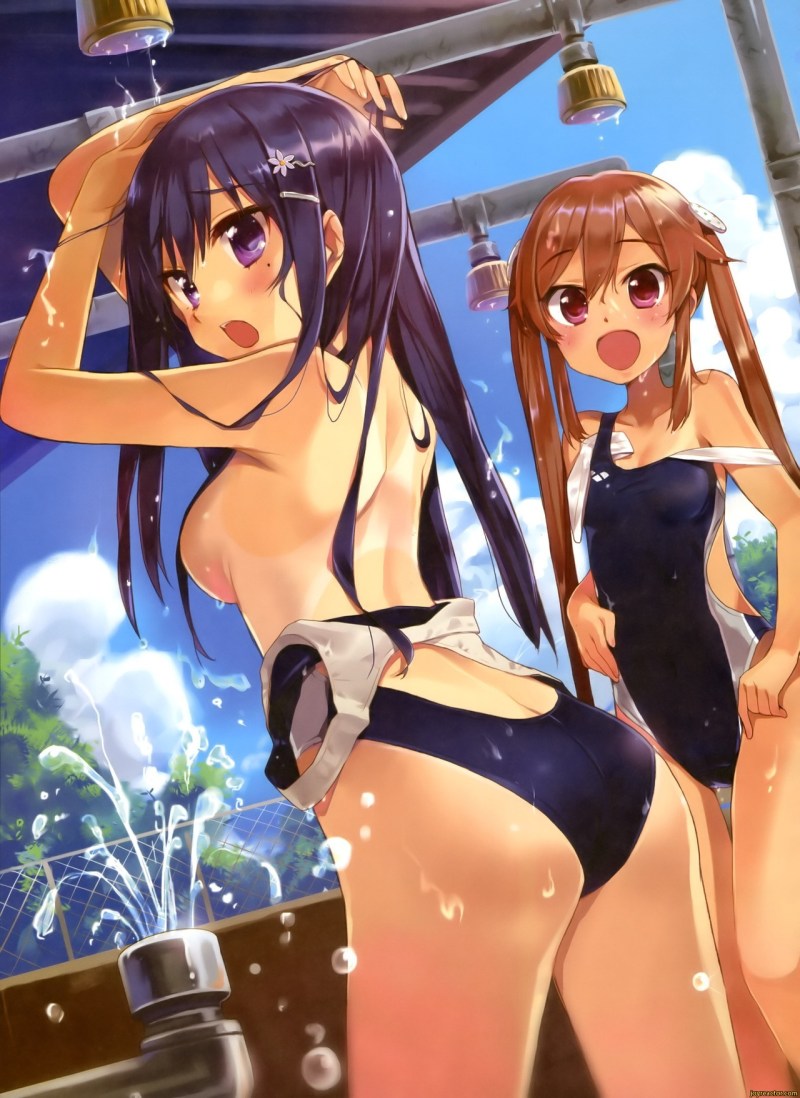Hentai girls in swimsuits