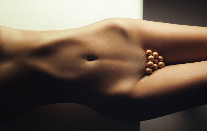 Beautiful tummy and pubis