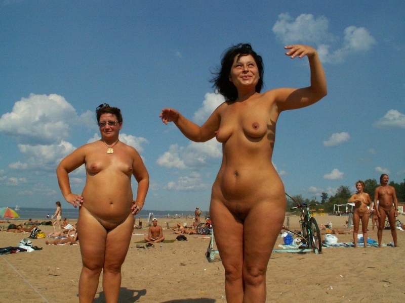 Private family nude on the beach